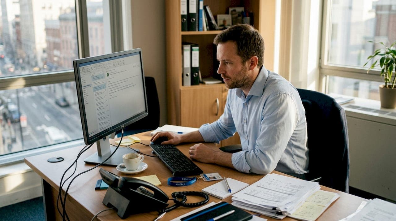 Email security workflow for Albanian SMBs: 4.8% risk